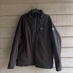 ORORO Men's Black Heated Jacket